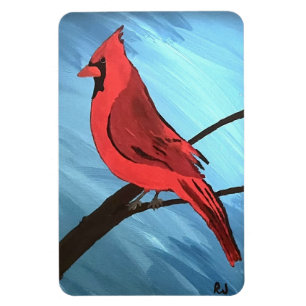 Ímã Cardinal Vermelho