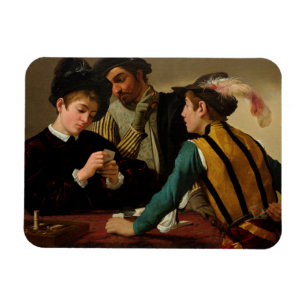 Ímã Cardsharps, 1595 por Caravaggio