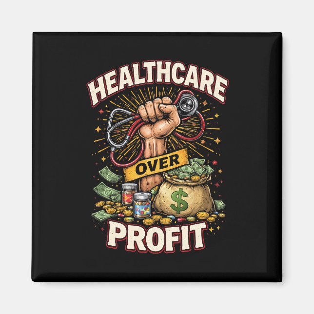 Imã Care Before Profit (Frente)
