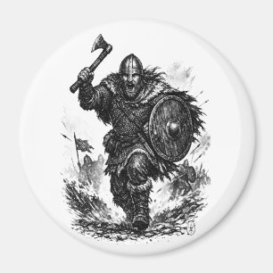 Imã Carga do Guerreiro Viking – Batalha de Tinta