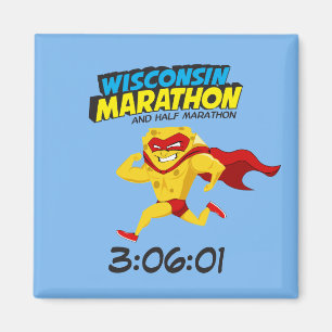 Imã Cargo-Maratona da maratona de Wisconsin