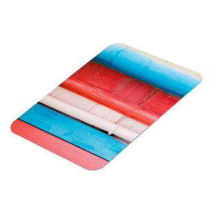 Ímã Caribbean colors - abstract