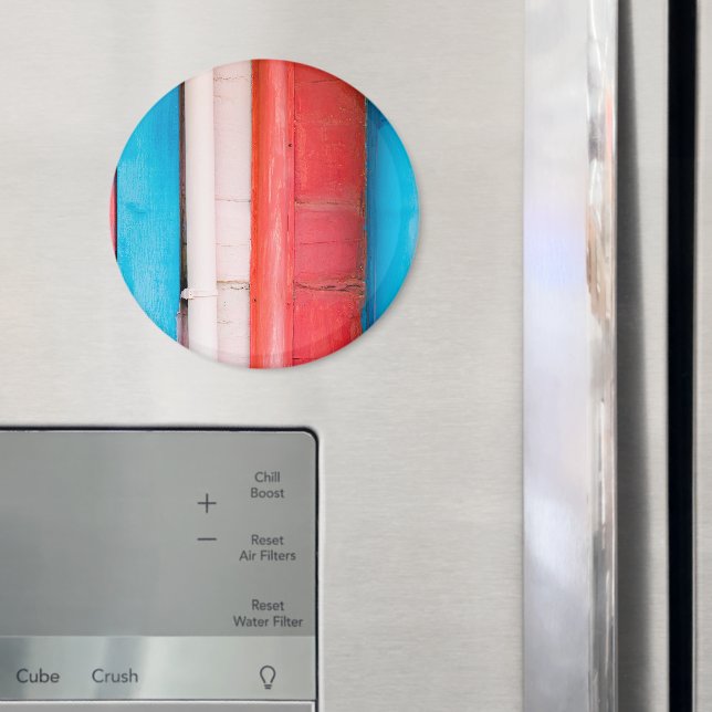 Imã Caribe cores - abstrato (In Situ (Fridge))