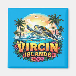 Imã CARIBE das Ilhas Virgens dos EUA