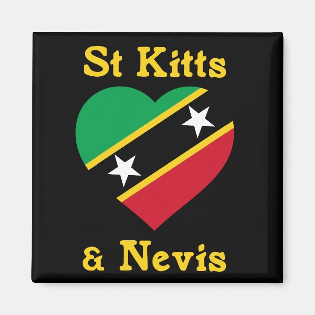 Imã Caribe de Independência de santo Kitts E Nevis (Frente)