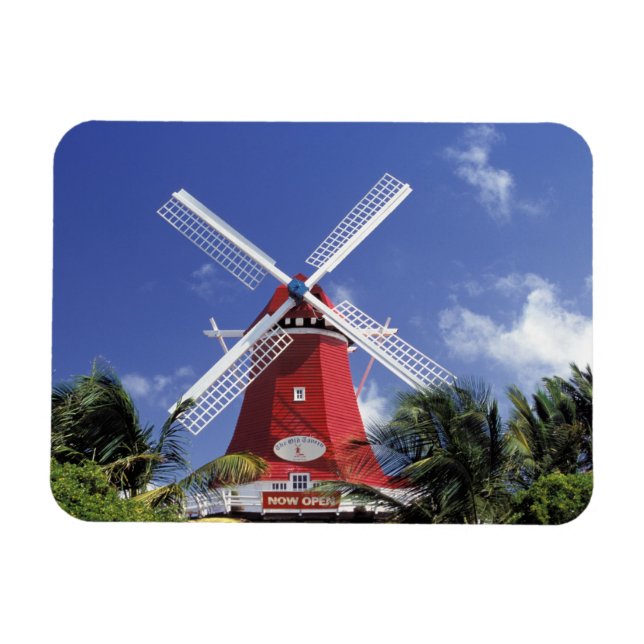 Ímã Caribenho, Aruba. Moinho Antigo, convertido em 'Mo (Horizontal)