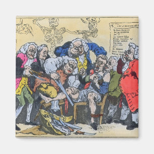 Imã Caricatura de Cirurgiões Georgianos no trabalho, 1