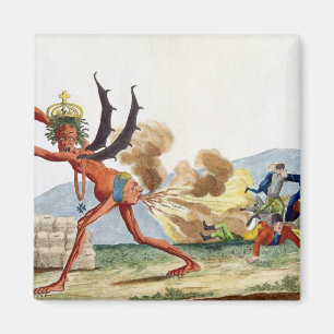 Imã Caricatura do Governo inglês, 1793