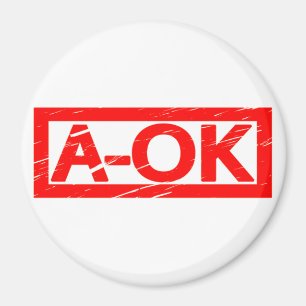 Imã Carimbo A-OK