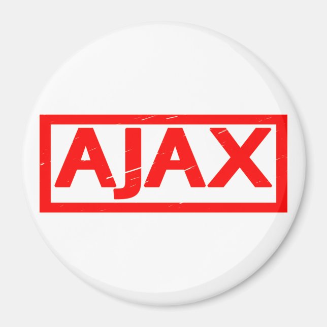 Imã Carimbo Ajax (Frente)