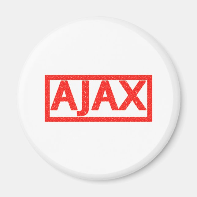 Imã Carimbo Ajax (Frente)