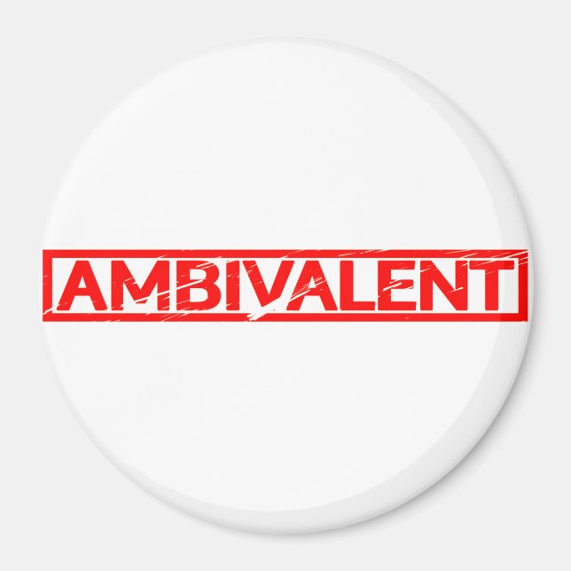 Imã Carimbo Ambivalente (Frente)