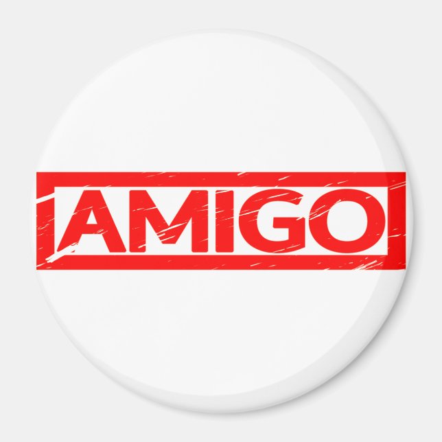 Imã Carimbo Amigo (Frente)