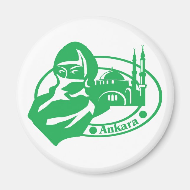 Imã Carimbo Ankara (Frente)