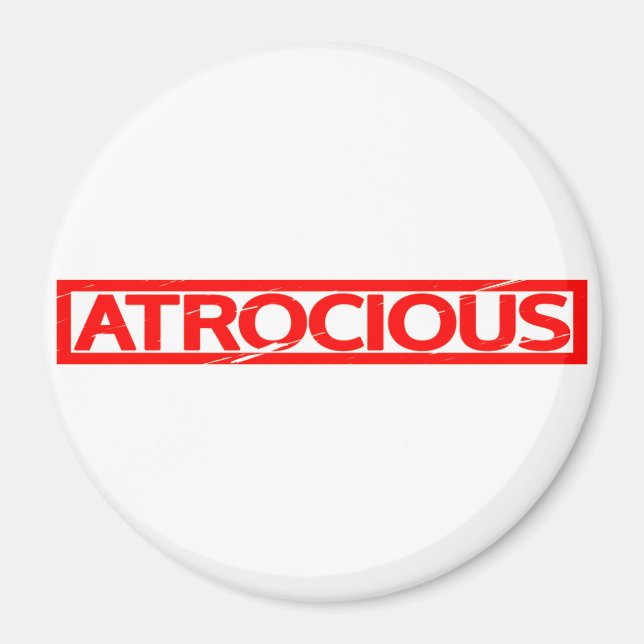 Imã Carimbo Atrocial (Frente)