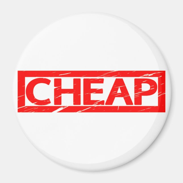 Imã Carimbo barato (Frente)