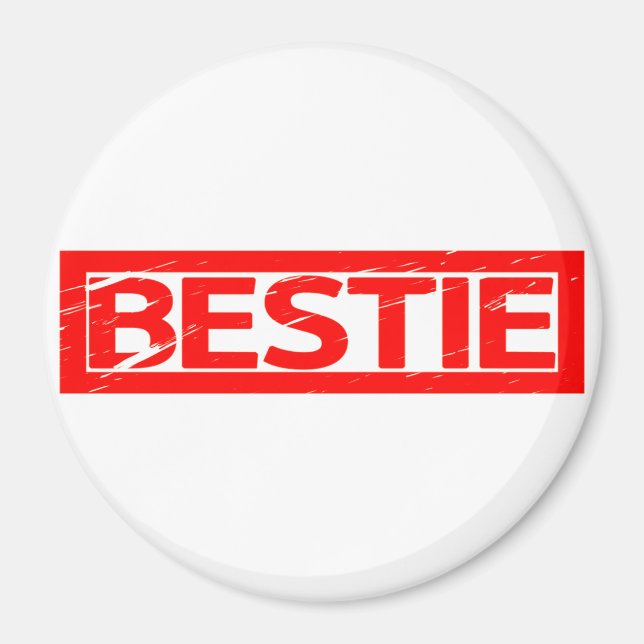 Imã Carimbo Bestie (Frente)