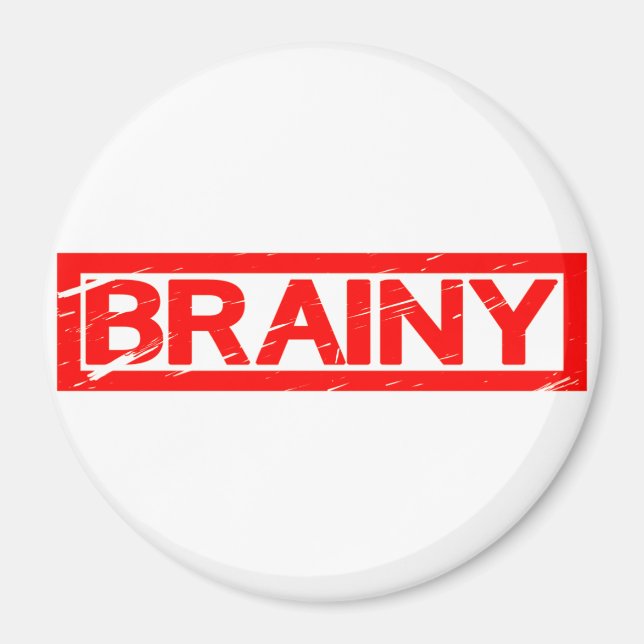 Imã Carimbo Brainy (Frente)