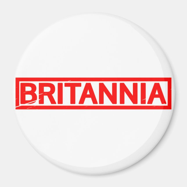 Imã Carimbo Britannia (Frente)
