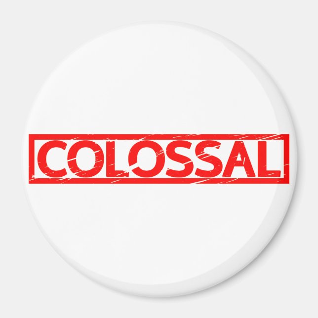 Imã Carimbo Colossal (Frente)