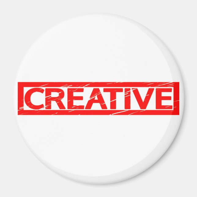 Imã Carimbo Creative (Frente)