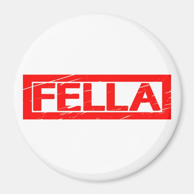 Imã Carimbo da Fella (Frente)