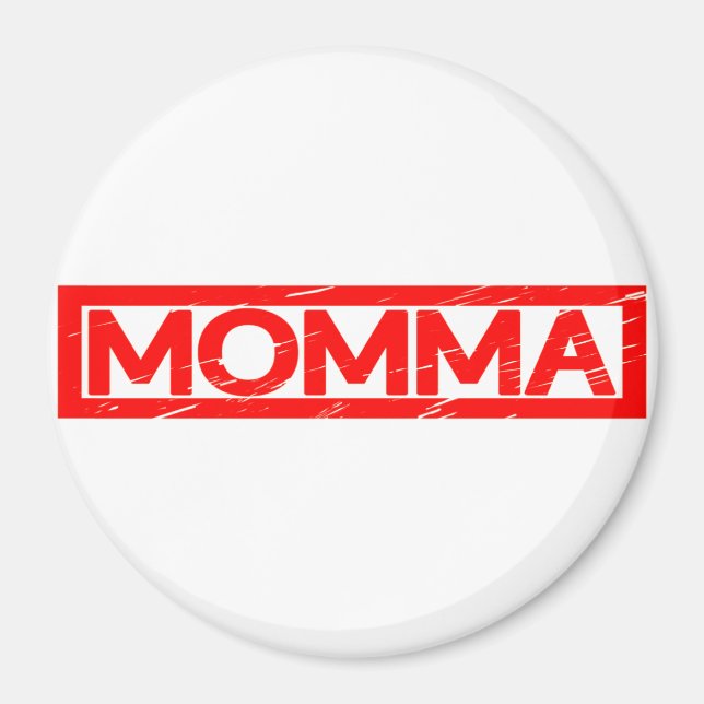 Imã Carimbo da mamãe (Frente)
