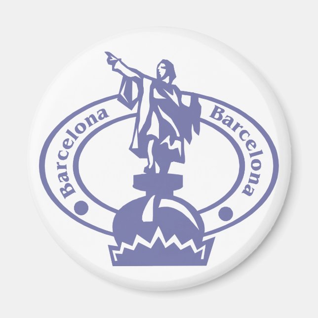 Imã Carimbo de Barcelona (Frente)