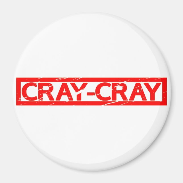 Imã Carimbo de Cray Cray (Frente)