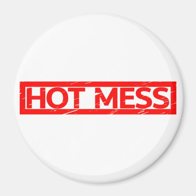 Imã Carimbo de Mess Quente (Frente)