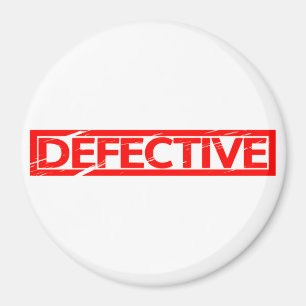 Imã Carimbo defeituoso