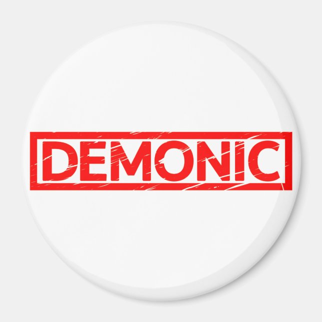 Imã Carimbo Demônico (Frente)