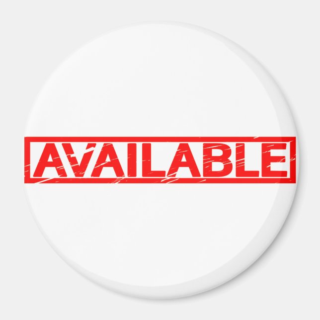 Imã Carimbo disponível (Frente)