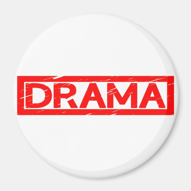 Imã Carimbo do Drama (Frente)