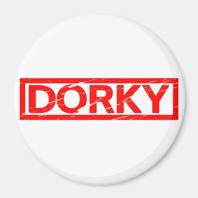 Imã Carimbo Dorky (Frente)
