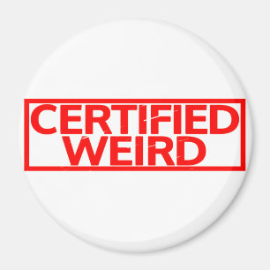 Imã Carimbo estranho certificado