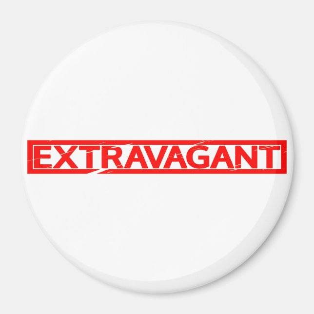 Imã Carimbo Extravagant (Frente)