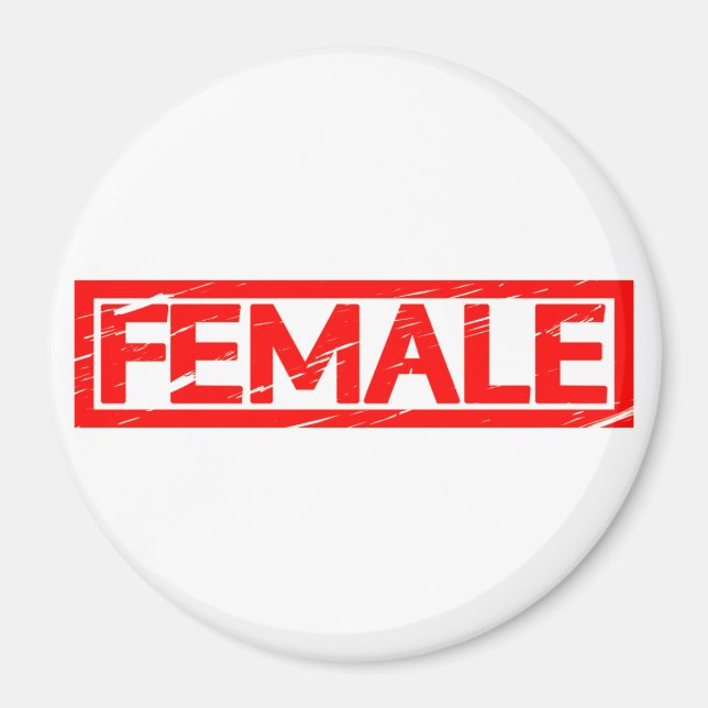 Imã Carimbo feminino (Frente)
