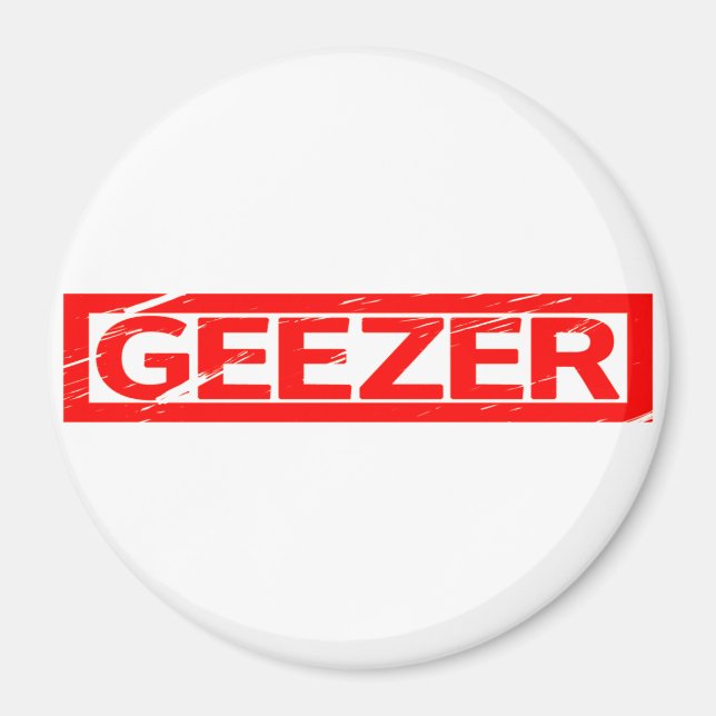 Imã Carimbo Geezer (Frente)
