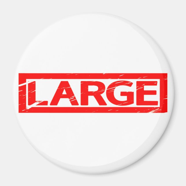 Imã Carimbo grande (Frente)