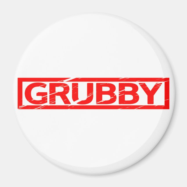 Imã Carimbo Grubby (Frente)