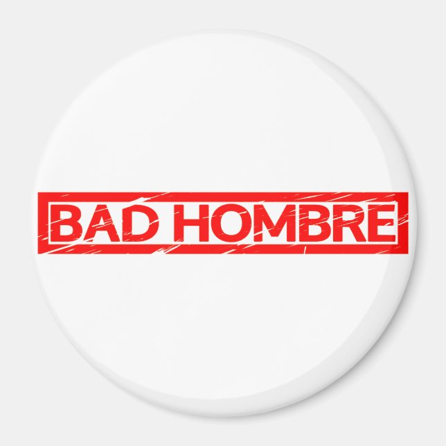 Imã Carimbo Hombre Mau (Frente)