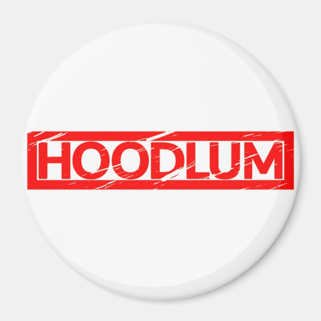 Imã Carimbo Hoodlum (Frente)