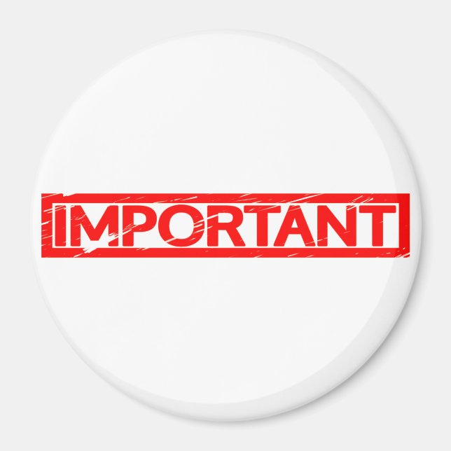 Imã Carimbo importante (Frente)