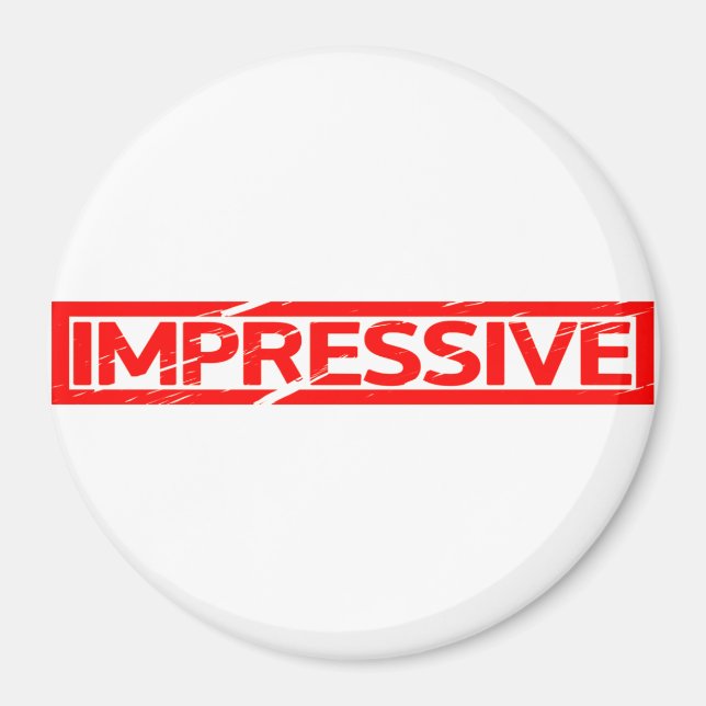 Imã Carimbo Impressionante (Frente)