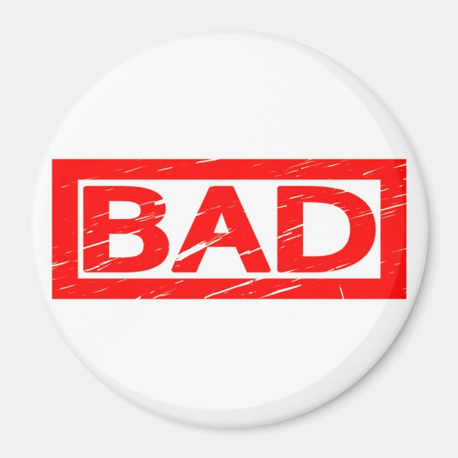 Imã Carimbo Incorreto (Frente)