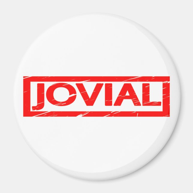 Imã Carimbo Jovial (Frente)