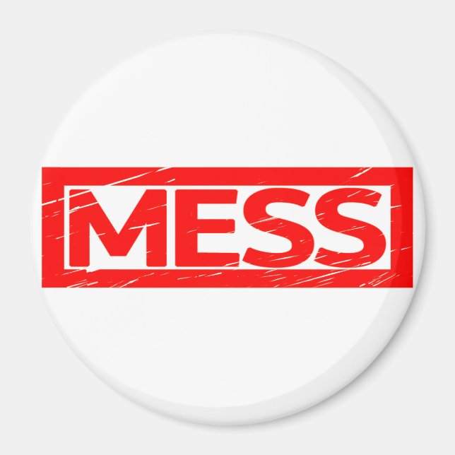 Imã Carimbo Mess (Frente)