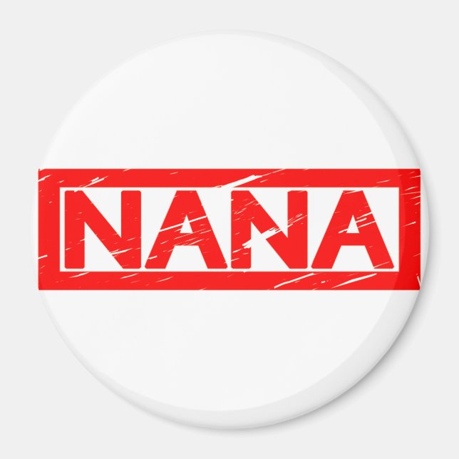 Imã Carimbo Nana (Frente)