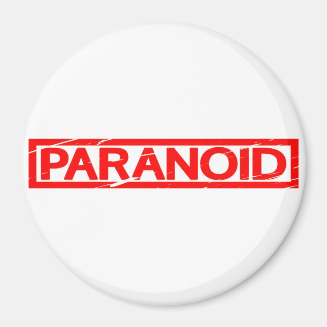 Imã Carimbo Paranoico (Frente)